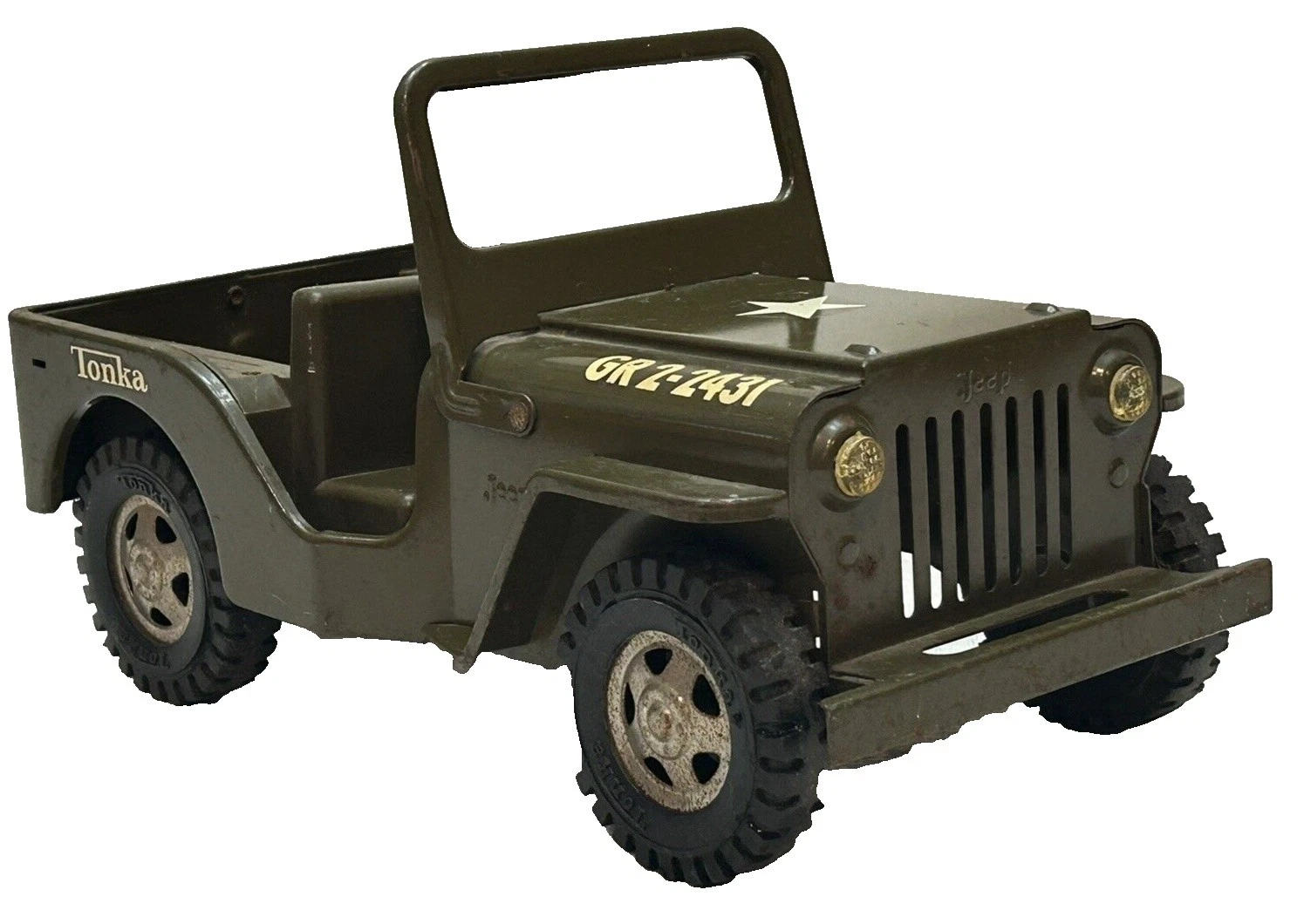 Tonka Jeep Metal Vintage Manufacture Diecast Cars, Trucks & Vans