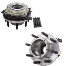 New 2x Front Wheel Hub Bearing assy For 2005 - 2010 F-250 F-350 Super Duty 17