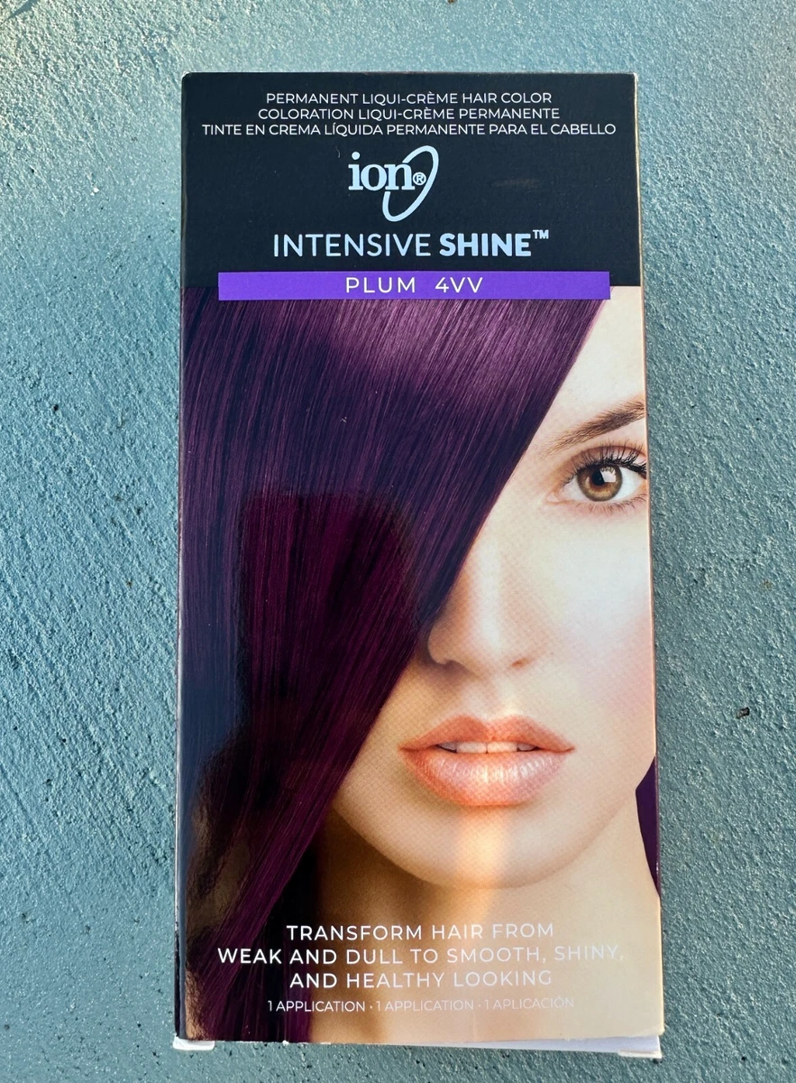 Ion Intensive Shine Hair Color Kit Blue Black 1B Hair Color