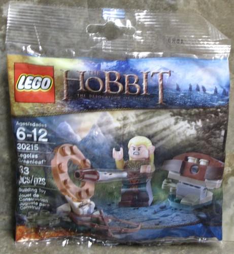 Lego The Hobbit Legolas Green Leaf 30215 New Sealed