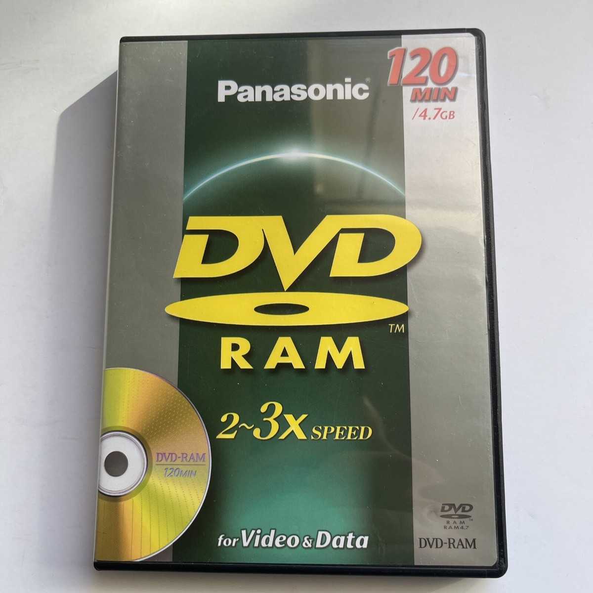 Panasonic DVD Ram Discs 2-3X Speed 120 Minute 4.7GB LM