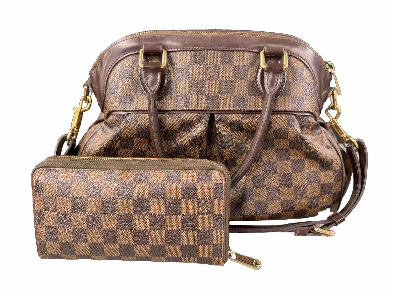 LOUIS VUITTON（LV） Louis Vuitton Damier Ebene Tela Trevi PM TH2078 Autentico