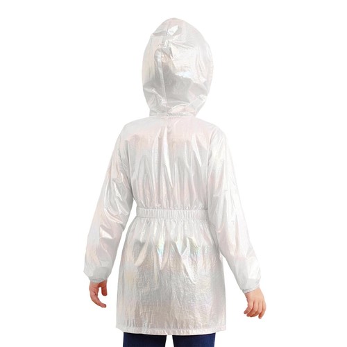 Niños Impermeable Sudadera con Capucha Blusa Rompevientos Chaqueta Familiar Abrigo Manga Larga Poncho - Imagen 12 de 46