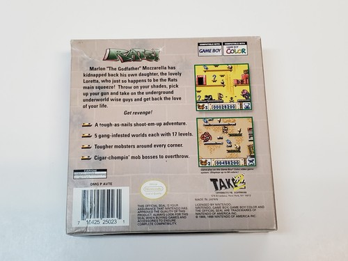 Ratten authentische Nintendo Game Boy Farbbox & Handbuch * - Bild 15 von 16