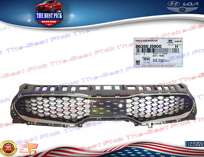  GENUINE   OEM  Radiator Grille For 2018-2023 Kia Stinger GT 3.3L 86350J5900