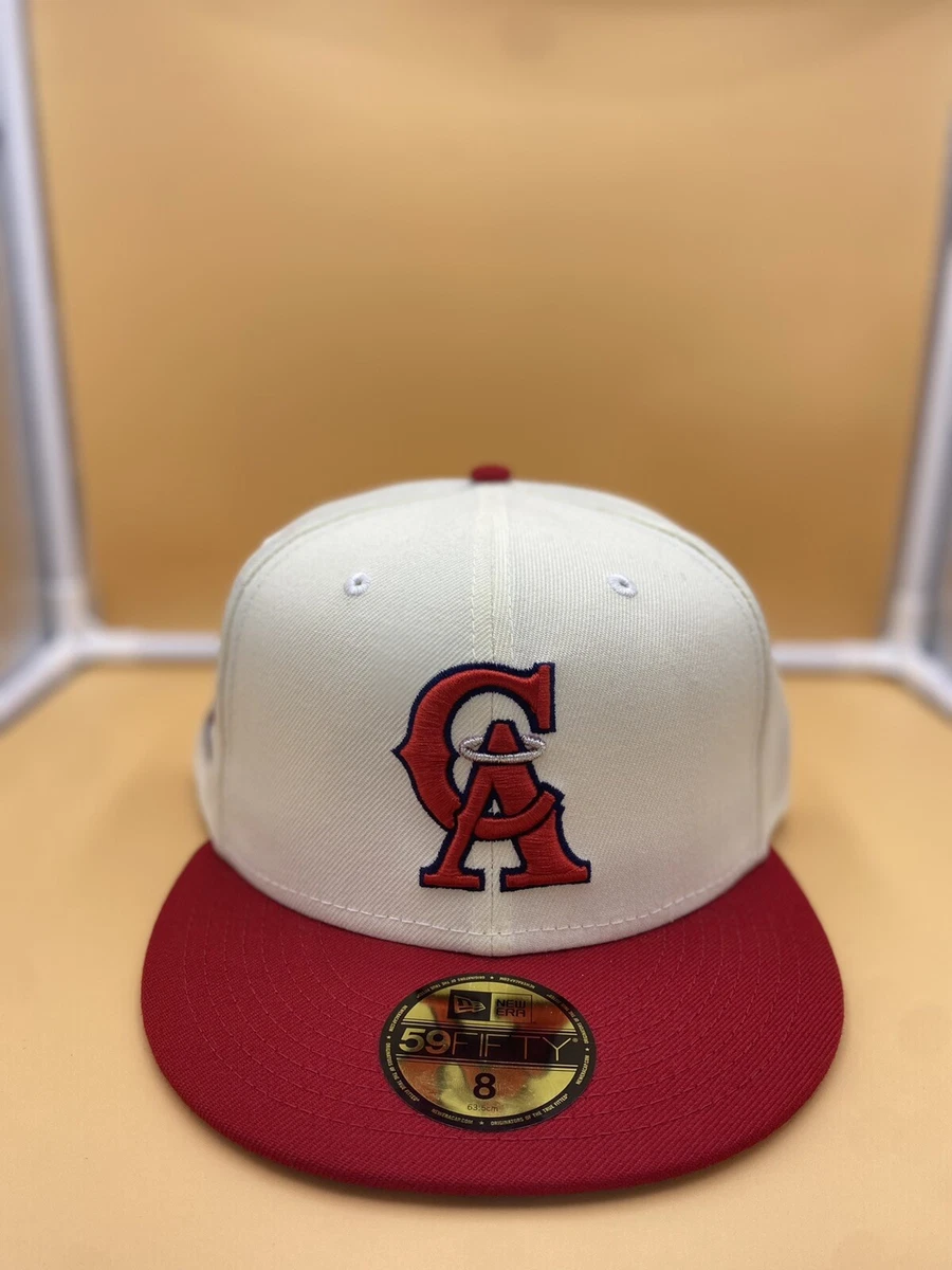 New Era California Angels 35th Anniversary Throwback Edition 59Fifty Fitted  Hat