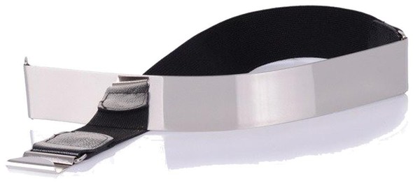 Damen GüRtel Chrom Schnalle TaillengüRtel StretchgüRtel HüFtgüRtel , G36-image