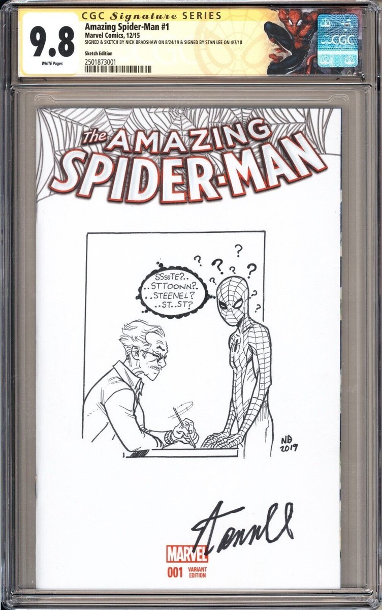 AMAZING SPIDER-MAN #1 CGC SS ONE OF A KIND STAN LEE SIGNATURE