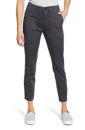 Caslon womens petite Crop Utility Pants 