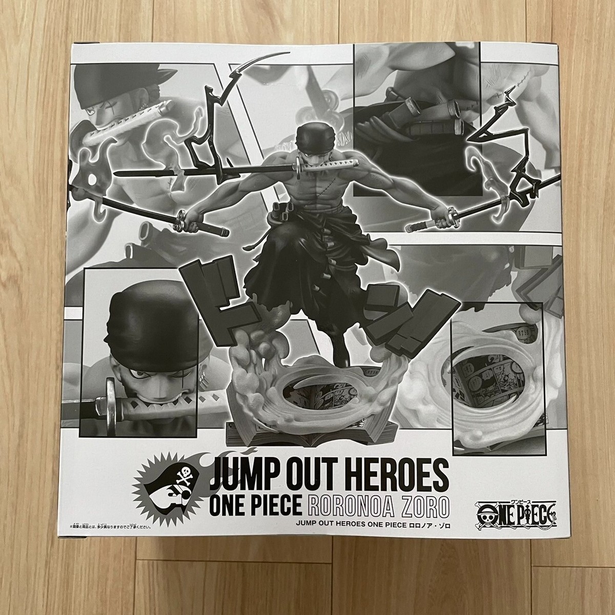Jump Out Heroes One Piece Roronoa Zoro Figure BANDAI | eBay