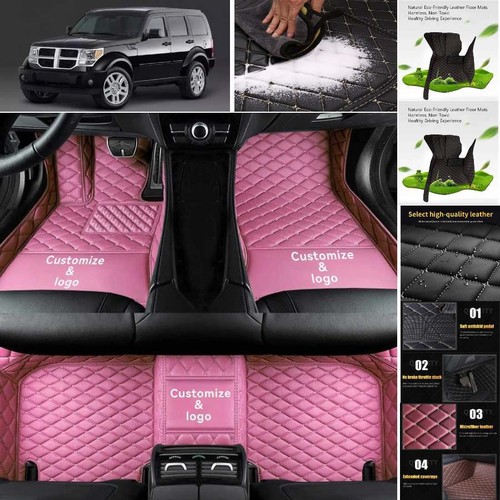 For Dodge Nitro 2007-2012 Car Floor Mats Waterproof Custom PU Leather Carpets - Imagen 10 de 33