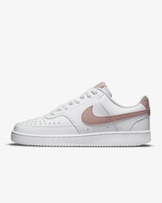 Size 9 - Nike Court Vision Next Nature Low White Pink Oxford W