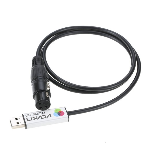 USB to DMX Interface Adapter LED DMX512 PC Stage Lighting Controller Dimmer AU - Picture 9 of 12