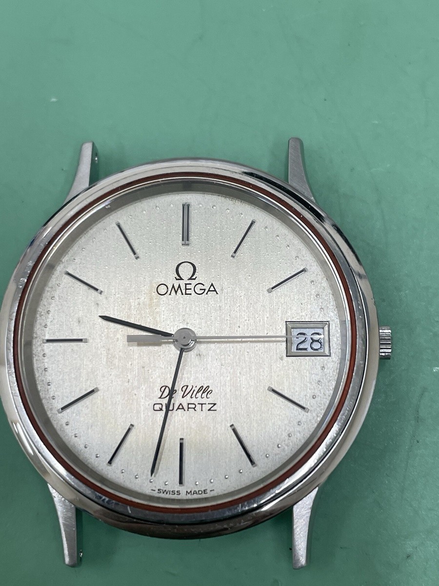 Vintage Omega De Ville Cal.1332 Ref :196.0158 Steel Quartz