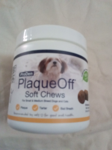 PlaqueOff Soft Chews For Small & Medium Breed Dogs & Cats, 45 Soft Chews 3/2028