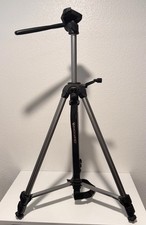 Vanguard VT-421 Tripod  Quick Release Plate Camera Video Complete TESTED