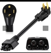 Relaxweex 16" 14-30 Adapter Compatible with Tesla Gen 2 Mobile Portable Charger