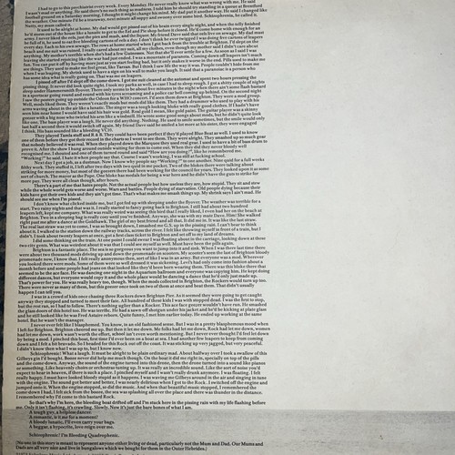 The Who Quadrophenia 1973 Double LP Album with Booklet McA2-10004 Vintage - Imagen 5 de 12