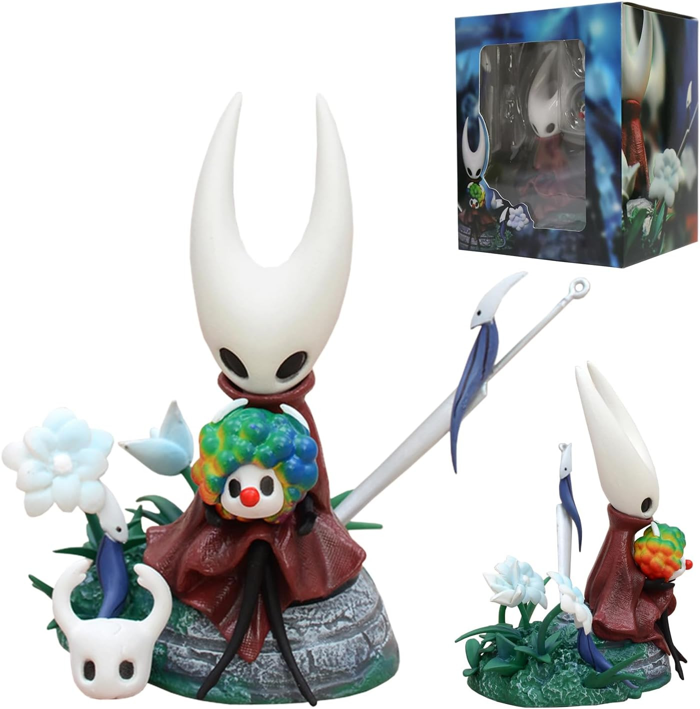 Statue de Chevalier Creux de 10 cm, le cadeau idéal pour les fans de Hollow Knight
