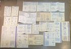 GI Joe HUGE LOT OF VEHICLE BLUEPRINTS / SPECS (all original) (SEE BOTH PICS!)