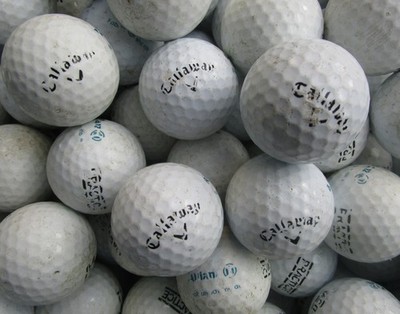 300  gebrauchte  Callaway Rangebälle Golfbälle  Crossgolf