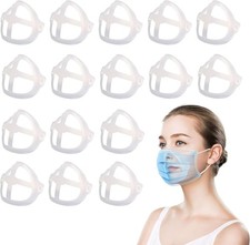 16Pcs Face Bracket for Mask -3D Mask Bracket -Face Mask Internal Support Frame,