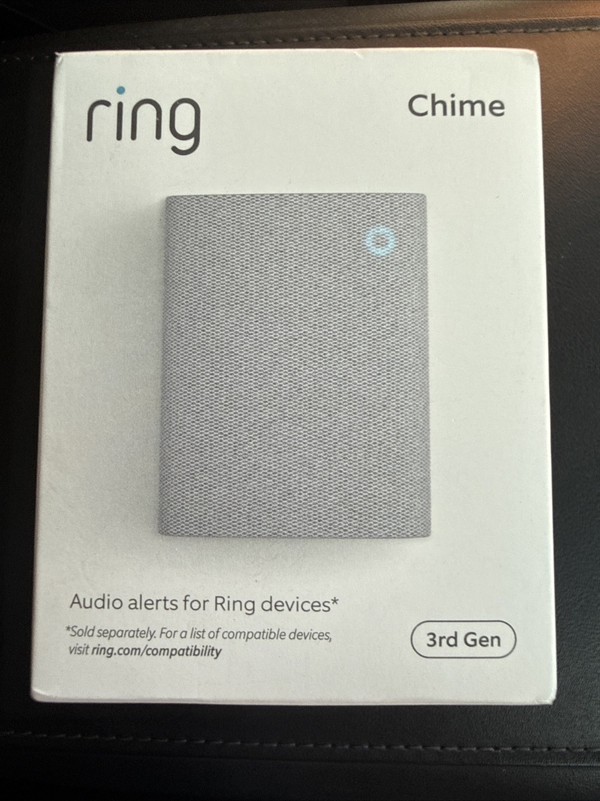 🔔Ring Chime 3rd Gen Enhanced Audio Real-Time Alerts Home Security NEW ...