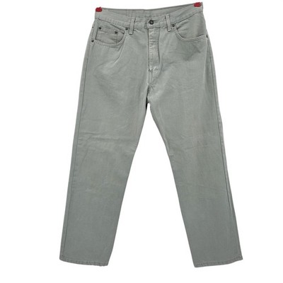 Marks & Spencer Herren Jeans Grau Baumwolle Regular Fit Gr. 34/29