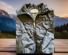 Columbia Kids Winter Puffer Jacket Black Omni Coat XXS 4-5 EUC