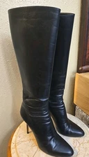 Jimmy Choo knee high boots in black Women's Size 39 US Sz 8.5