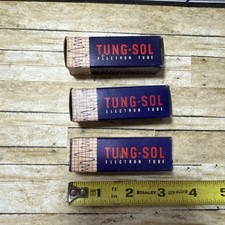 Three vintage TUNG   SOL electron tubes