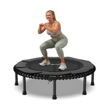 BCAN 450/550LBS Mini Rebounder Trampoline for Adults, 40"/48" Foldable Fitnes...