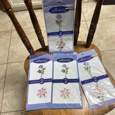 Axxcents 100 Cotton Handkerchiefs . 4 2 Pls. 8 Handkerchiefs Total.