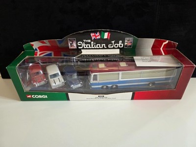 Corgi The Italian Job ミニカーセット Corgi 36502 The Italian Job Set 3 X Minis Coach Diecast Metal 1999