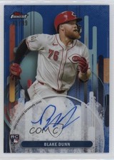 2025 Topps Finest Finest Auto Blue Refractor 73/99 Blake Dunn #FA-BDU Auto 15sd