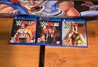 PS4 WWE 2K Game Lot of 3 Games WWE 2K15, WWE 2Kl6, WWE 2K17 SONY PLAYSTATION 4