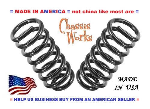 1980-1996 Ford F150 F-100 2WD 3" Front Drop Coils Lowering Springs Lowering Kit