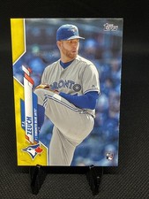 2020 Topps Walgreens Yellow Parallel T.J. ZEUCH Rookie RC #407 Toronto Blue Jays