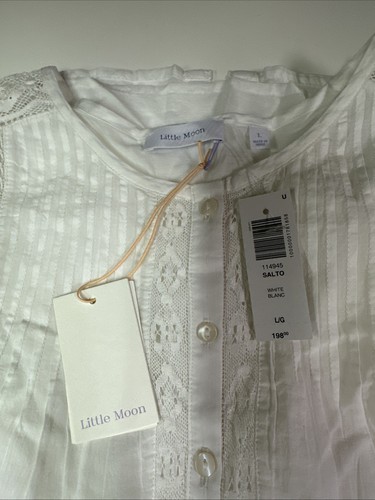 Aritzia Little Moon White Women's Dress Size Large - Picture 2 of 5