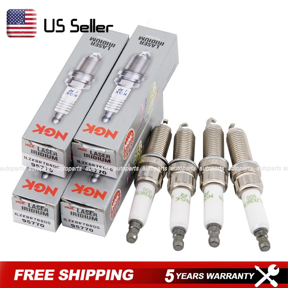 4PCS OEM Spark Plugs Laser Iridium For 2007-2015 Mini Cooper ILZKBR7B8DG 95770