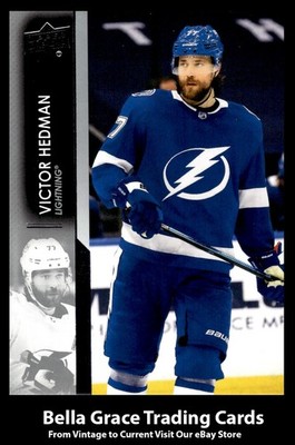 2021-22 Upper Deck Victor Hedman #161 Tampa Bay Lightning NHL Hockey