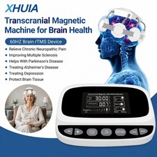 TMS Transcranial Magnetic Machine for Depression Anxiety PTSD Migraine Home Use