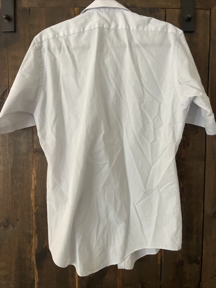 Ketch Men's Vintage Dress Shirt Half Sleeve Single Needle Tailoring Size 15.5 - Image 4 of 4