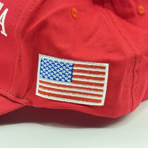 Gorra de béisbol Trump 2024 MAGA ROJA 45-47 President Make America Great Again - Imagen 8 de 9
