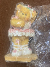 NIP Cherished Teddies 156418 MINDY As Ballerina Friendship 1996 Pink Rose  Tutu