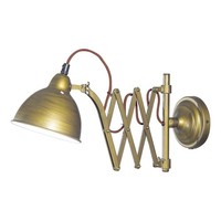 Wandlampe Wandleuchte Aus Metall 39 X 23 Cm Sea-Club