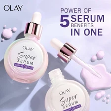 $44 MSRP OLAY SUPER SERUM POWER OF 5 BENEFITS IN ONE