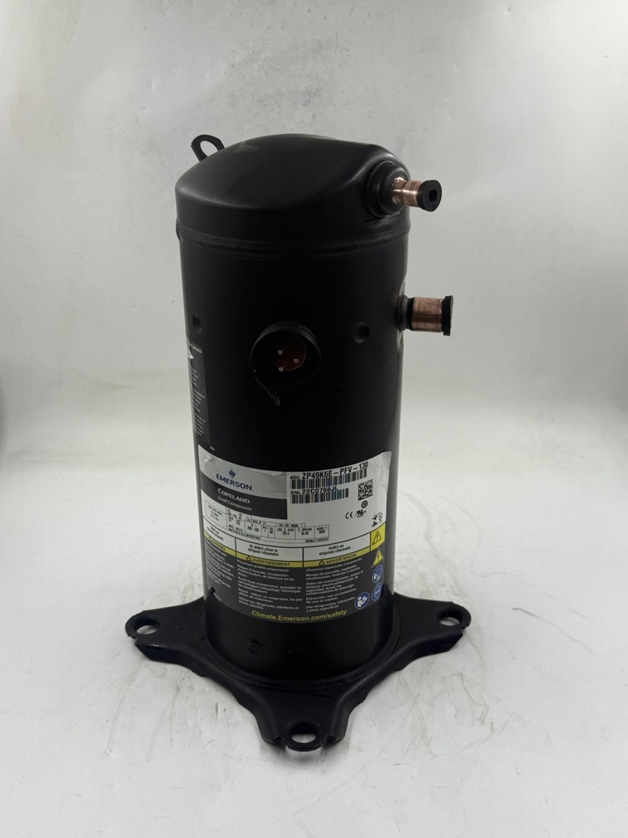 Copeland ZP49K6E-PFV-830 230V Scroll Compressor - Black for sale