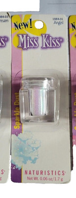 NATURISTICS Miss Kiss Sparkle Dust LOOSE GLITTER Y2K - 1984 - 01  Angel -SEALED