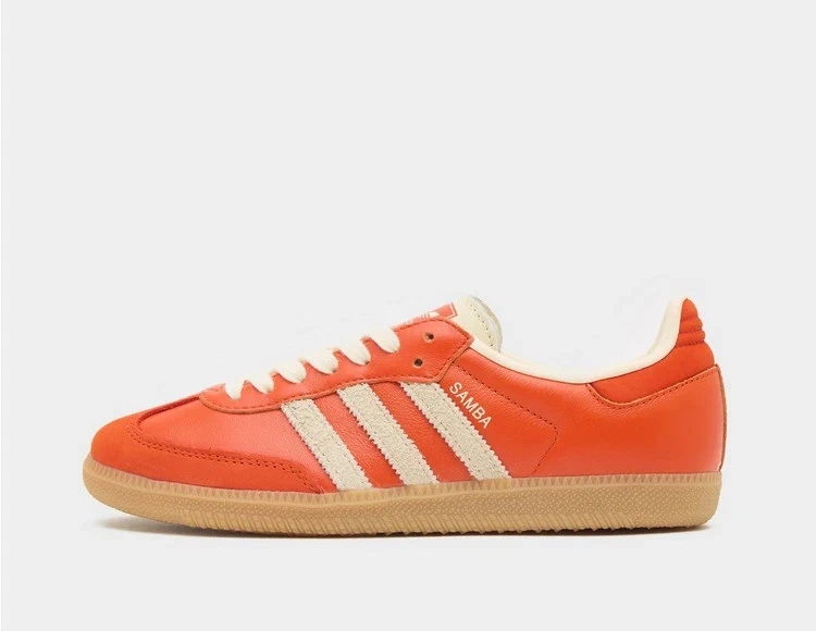 Adidas Originals Samba OG In Arancione E Bianco UK 10.5